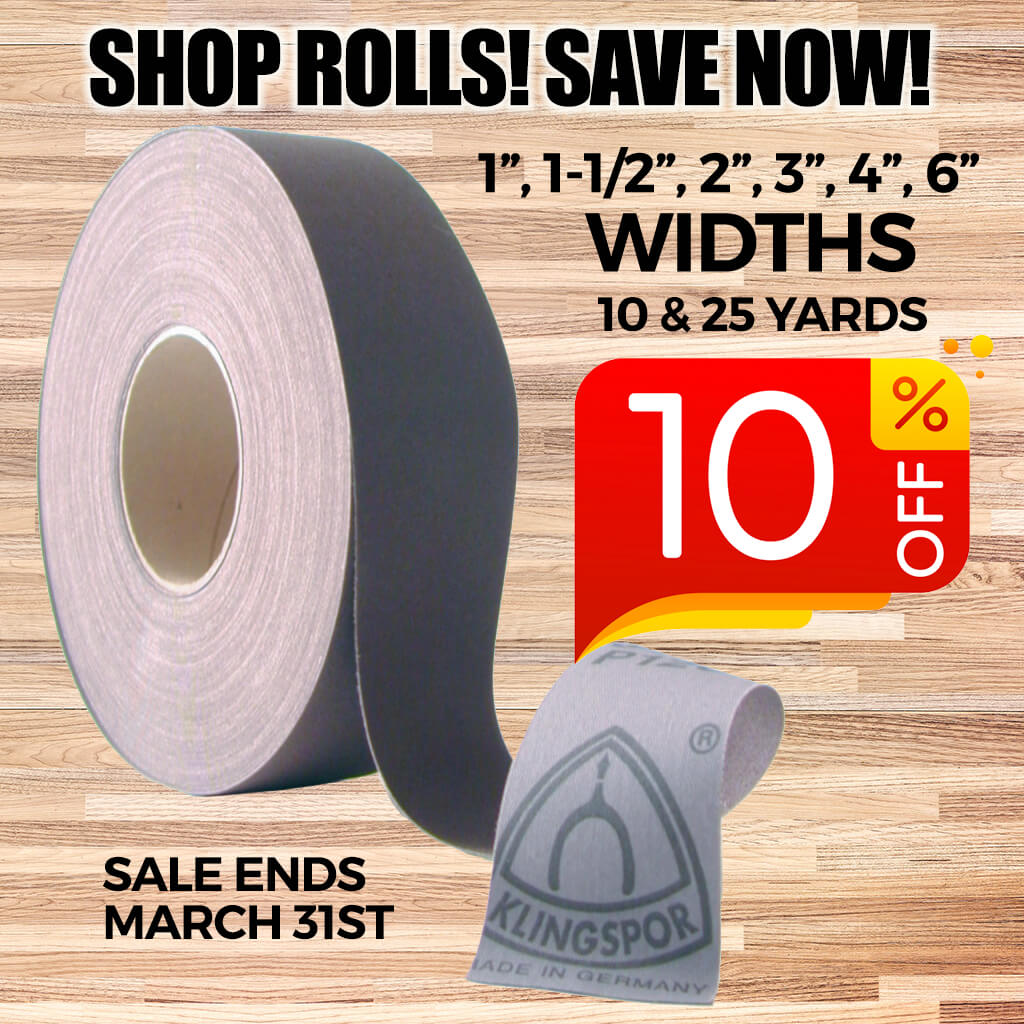 Save 10% on Shop Rolls